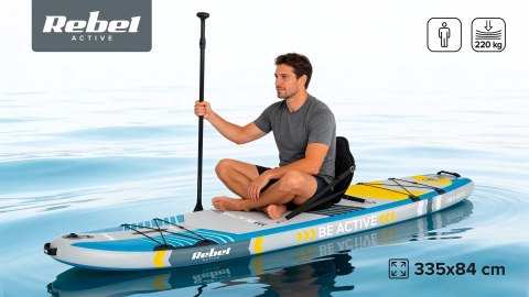 REBEL ACTIVE DESKA SUP PRO NIEBIESKA RBA-4518-BL