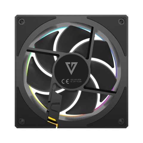 MODECOM VOLCANO LOOP 120 ARGB FAN CZARNY