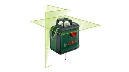 BOSCH LASER ADVANCED LEVEL 360 UNI ZIELONY +TT150