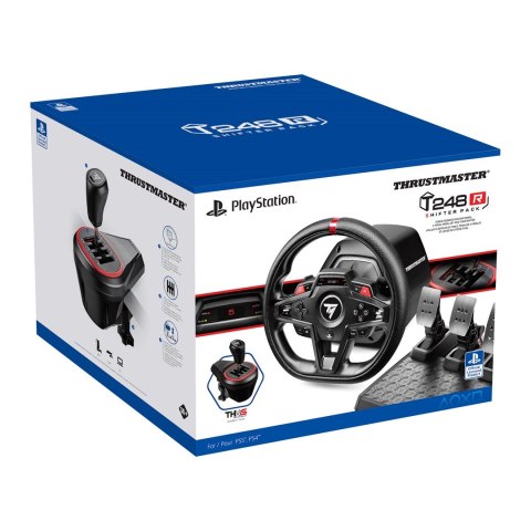 Thrustmaster T248R Shifter Pack Czarny USB Kierownica + pedały + dźwignia zmiany biegów Analogowa/Cyfrowa PlayStation 5, PC