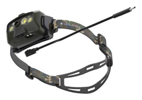 Latarka Ledlenser HF8R Core RGB camouflage
