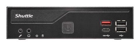 Shuttle Slim PC DH810 Wielkość PC 1.35L Czarny LGA 1851 (Socket V1)