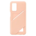 Etui Samsung EF-OA235TPEGWW A23 5G A235 brzoskwiniowy/peach Card Slot Cover