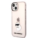 Karl Lagerfeld KLHCP14SHNCHTCP iPhone 14 6,1" różowy/pink hardcase Ikonik Choupette