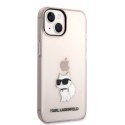 Karl Lagerfeld KLHCP14SHNCHTCP iPhone 14 6,1" różowy/pink hardcase Ikonik Choupette
