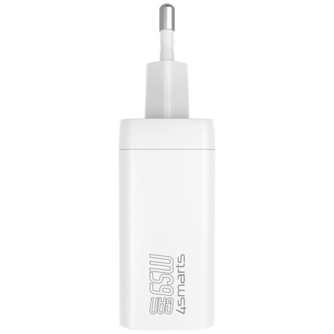Ładowarka sieciowa 4smarts PDPlug Slim 65W GaN Jojo biała
