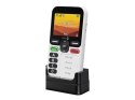 Doro Leva X10 6,1 cm (2.4") 117 g Czarny, Biały Telefon dla seniora
