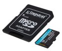 Karta pamięci Micro SD Kingston CanvasGo! Plus G4 U3 V30 A2 512GB Micro SD + AdapterSD