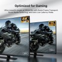 UNITEK KABEL HDMI 2.1 8K LUX OPLOT 10M