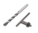 Graphite 58G725 wiertło 3000 RPM Klucz Szary