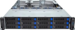 GIGABYTE R263-S30-AAH2 Intel C741 LGA 4677 (Socket E) Rack (2U) Czarny, Szary