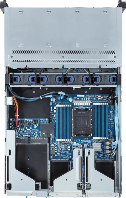 GIGABYTE R263-S30-AAH2 Intel C741 LGA 4677 (Socket E) Rack (2U) Czarny, Szary