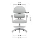 Fotel obrotowy Junior 4.4 Grey