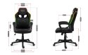 FOTEL GAMINGOWY HUZARO FORCE 2.5 RGB MESH