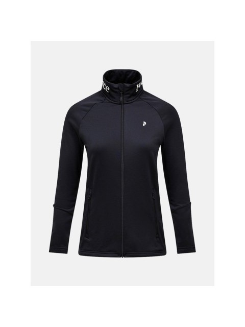 Bluza damska PEAK PERFORMANCE W Rider Essentials Zip Jacket kolor czarny - S