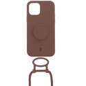 Etui JE PopGrip iPhone 12 Pro Max 6,7" brązowy/brown sugar 30163 (Just Elegance)