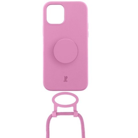 Etui JE PopGrip iPhone 12/12 Pro 6,1" pastelowy różowy/pastel pink 30158 (Just Elegance)