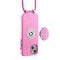 Etui JE PopGrip iPhone 13 6,1" pastelowy różowy/pastel pink 30130 (Just Elegance)