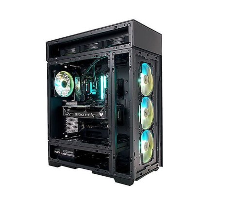 InWin Modfree Base Big-Tower Tempered Glass - schwarz