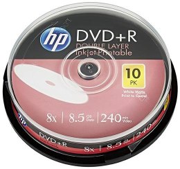 Płyty DVD+R DL Verbatim HP Printable cake box (10szt)