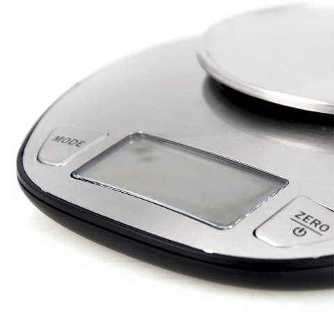 ELDOM WAGA KUCHENNA ELEKTRONICZNA WK320S RENA DOKŁADNOSĆ 1 G WAŻY DO 5 KG WYŚWIETLACZ LED STALOWA Z MISKĄ