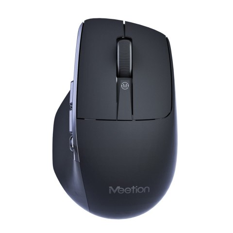 Meetion ANYWHERE3 Mysz czarna, 6000DPI, Tri-Mode