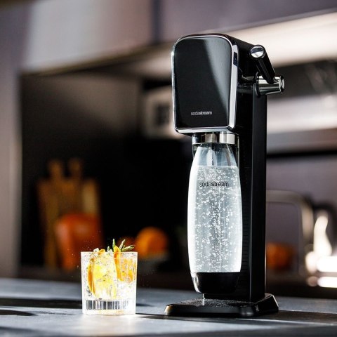 SodaStream ART Czarny, Stal