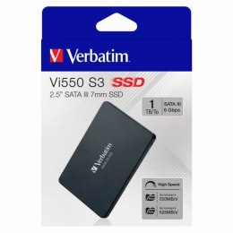 Dysk SSD wewnętrzny Verbatim SATA III, 1000GB, GB, 1TB, Vi550, 49353, 560 MB/s-R, 535 MB/s-W
