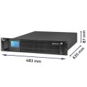 Zasilacz awaryjny UPS RACK Qoltec Pure Sine LCD 3000VA 2400W