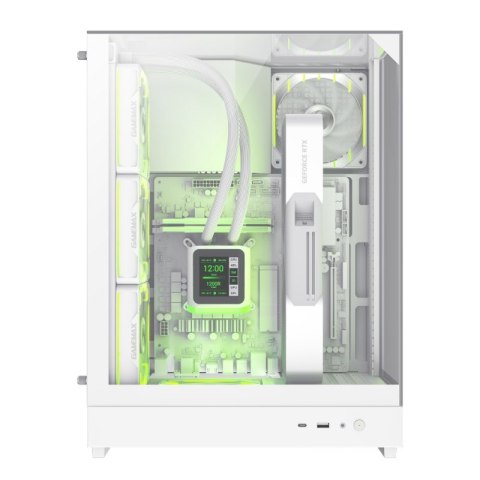 GameMax T20 WH Midi Tower Biały