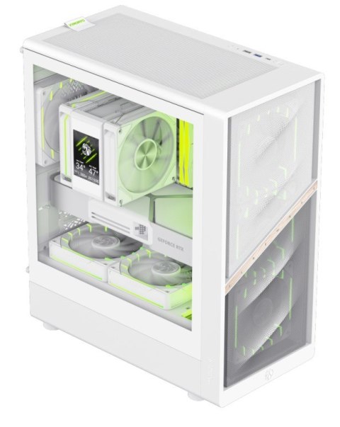 GameMax AERIS 330 MW Mini Tower Biały