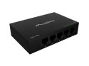 LANBERG SWITCH DSM1-1005 5X1GB/S NIEZARZĄDZALNY GIGABIT ETHERNET DESKTOP 12V (OBUDOWA METALOWA)
