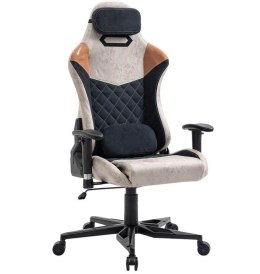 OFFC CHR HAPPYGAME 9301 BLCK/BRWN/BEIGE