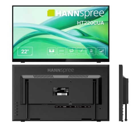 Monitor Hannspree 54,6 cm (21,5") HT220CUA 16:9 M-TOUCH HDMI+DP
