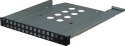 Inter-Tech IPC 2U-2408 Rack Czarny, Stal nierdzewna