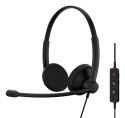 Słuchawki nauszne przewodowe EPOS IMPACT 100 MS Stereo USB-C + USB-A