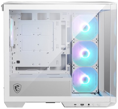 MSI MAG PANO M100R PZ Micro Tower Biały