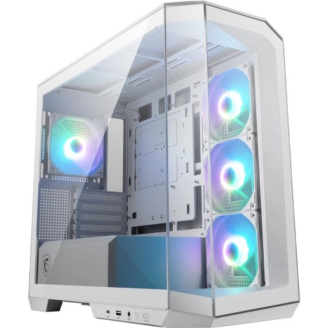MSI MAG PANO M100R PZ Micro Tower Biały