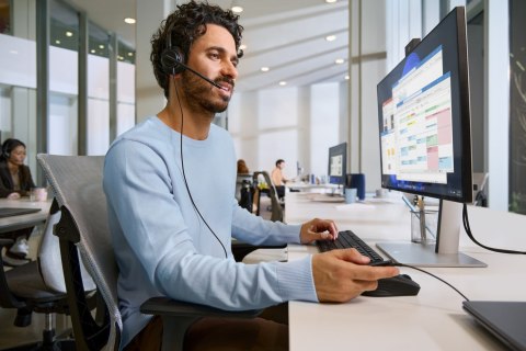 Słuchawki przewodowe HP Poly Mission 425 Stereo USB Wired Headset Classic