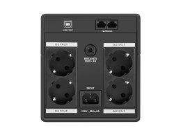 UPS ARMAC HOME LINE-INT 4X SCHUKO H/1500F/LED