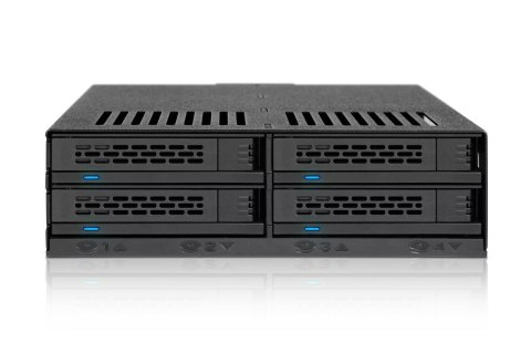 Stacja dokująca Icy Dock MB324SP-B, 0 TB, Serial ATA, Serial ATA II, Serial ATA III, Serial Attached SCSI (SAS), 440 g, Komputer