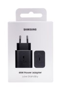 Samsung Common 45W Power Adapter (TA only, W/O Cable), Black
