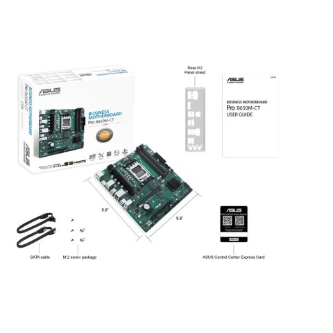 ASUS PRO B650M-CT-CSM AMD B650 Gniazdo AM5 micro ATX