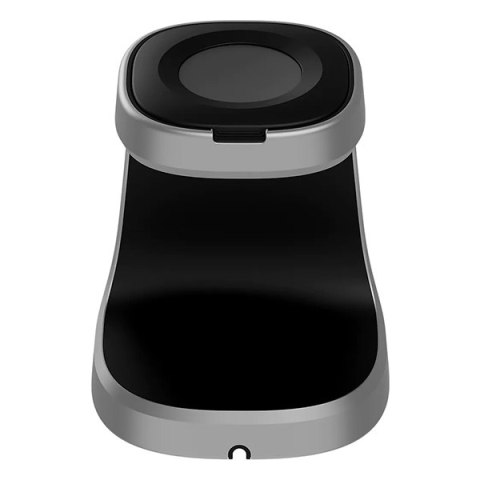 Samsung GP-XVU022SANJW Podstawka do ładowania smartwatcha Watch Active2 / Watch3 / Watch4 / Watch5 srebrny/silver