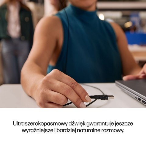 Słuchawki przewodowe HP Poly Mission 815 Monaural USB Wired Headset