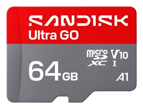 Sandisk Ultra Go microSD UHS-I 64GB MicroSD 140MB/s(R)