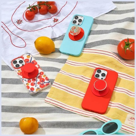 Popsocket PopOut Basic Rosso Grip MagSafe uchwyt i podstawka do telefonu czerwony