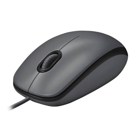Logitech M90 Mysz przewodowa, szara, 1000DPI