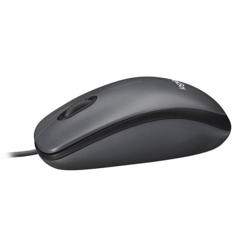 Logitech M90 Mysz przewodowa, szara, 1000DPI