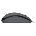 Logitech M90 Mysz przewodowa, szara, 1000DPI